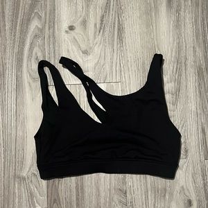 Black cutout Alo yoga sports bra - size small